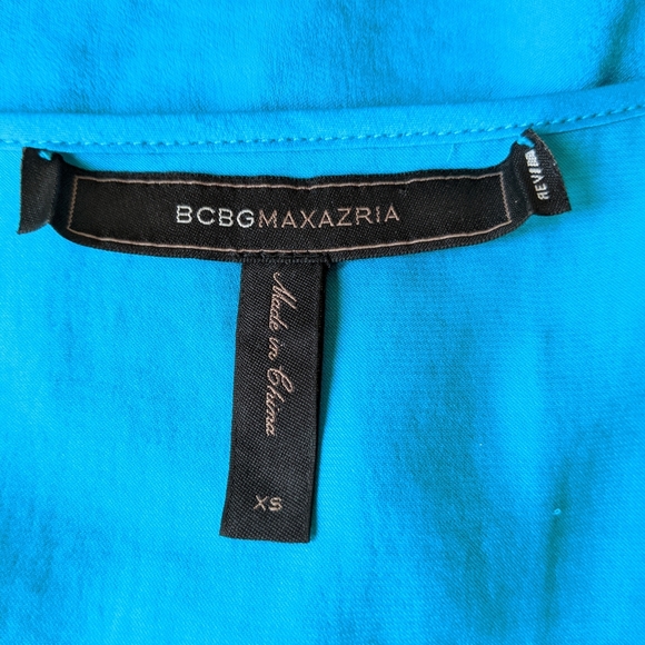 BCBG MaxAzria Cyan Avery  dress size XS - Picture 5 of 6